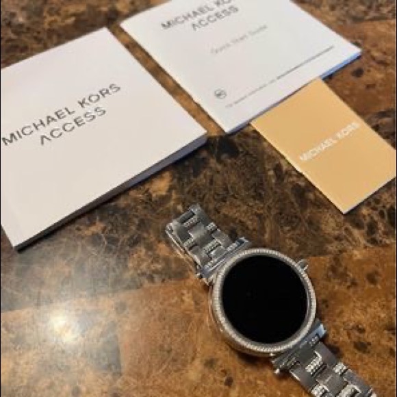 Michael Kors Smart Watch with Rhinestone detail